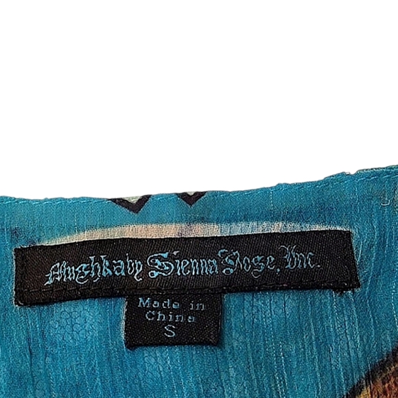 Sienna Rose Vibrant Chain Pattern Blouse - Picture 5 of 6